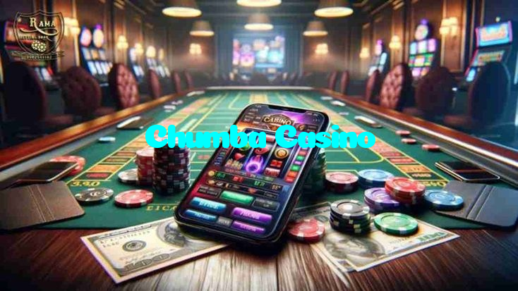 Chumba Casino casino presented on mobile device in Pakistan with slots and live games